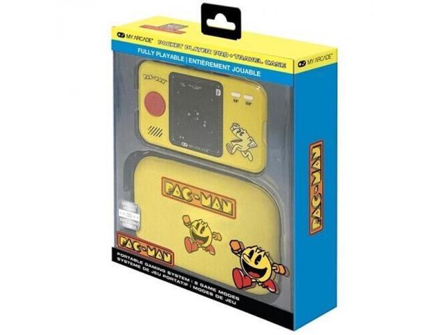 My Arcade - DGUNL-7143 Pac-Man Pocket Player Pro Portable Handheld Gaming System With Travel Case