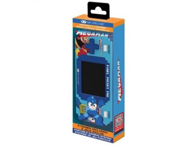 My Arcade - DGUNL-7140 Mega Man Pixel Pocket Pro Portable Handheld Gaming System