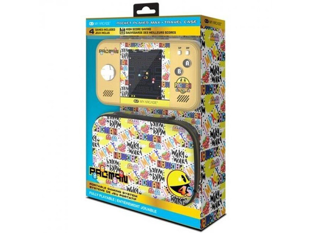 My Arcade - DGUNL-7165 Pac-Man 45th Anniversary Pocket Player Max Portable Handheld Gaming System