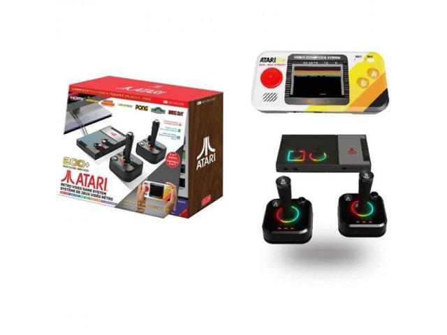 My Arcade - DGUNL-7057 Atari Gamestation Pro + Atari Pocket Player Pro Bundle