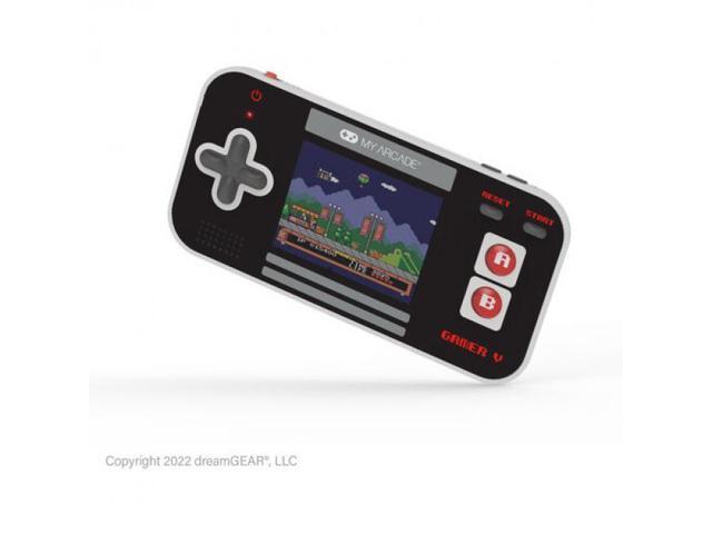 My Arcade - DGUN-3911 Gamer V Classic 220 Games Handheld Game System (Black, Gray & Red)