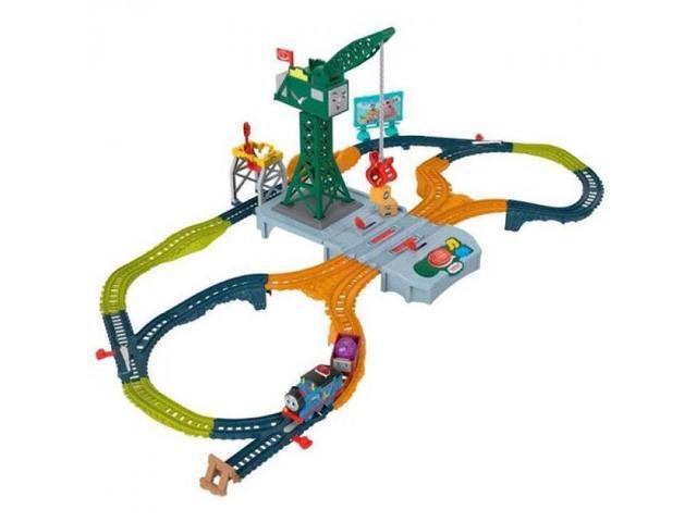 Fisher Price - Thomas & Friends Talking Cranky Delivery Train Set