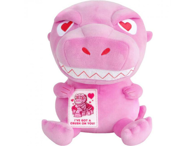 Super7 - Toho - Super Duper Plush Wv4 - Godzilla '89 (Valentine Pink)