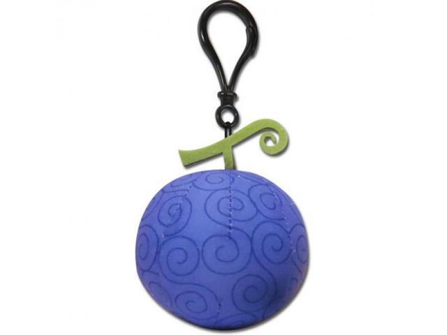 ONE PIECE - GUM GUM FRUIT 2.5IN PLUSH KEYCHAIN
