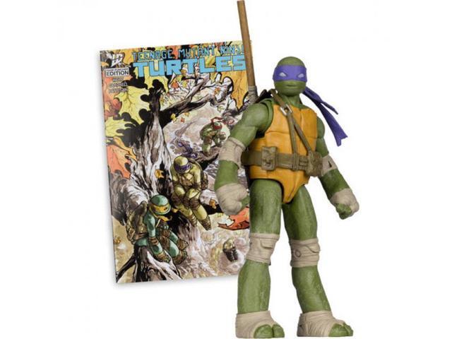 McFarlane Toys - Teenage Mutant Ninja Turtles - Page Punchers - Donatello 5' Action Figure with Comic (TMNT)