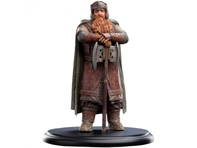Weta Workshop Small Polystone The Lord of the Rings Trilogy Gimli Son of Gloin Miniature Statue - 86-01-03826