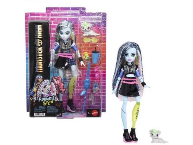 Mattel Monster High Frankie Stein Doll with Pet Watzie - JHK31