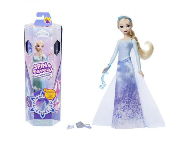 Mattel Disney Frozen Spin & Reveal Elsa Doll - JBG59