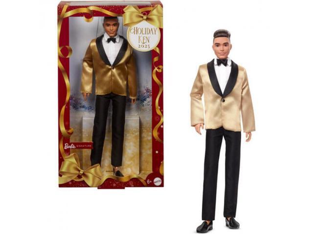 Mattel Collectible - Barbie Holiday Ken Doll 2025, Brunette
