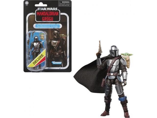 Hasbro Star Wars: The Mandalorian & Grogu - Vintage Collection - The Mandalorian & Grogu Deluxe Action Figure - G25325L61