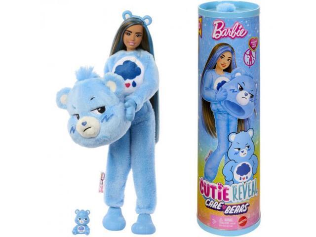 Mattel - Barbie Cutie Reveal Barbie x Care Bears Series, Grumpy Bear