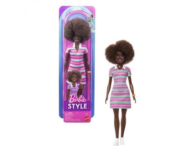BARBIE FASHIONISTA STRIPED POLO DRESS