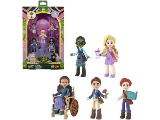 Mattel Wicked Students of Shiz Small Doll, 5-Pack - JFM23