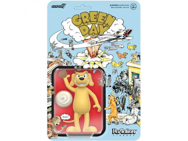 Super7 Green Day ReAction Figures Dookie Dog - RE-GDAY-10115