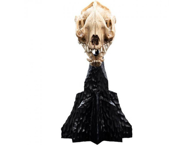 Weta Workshop Polystone The Lord of the Rings Trilogy Skull of a Warg Miniature Polystone Statue - 86-13-04598