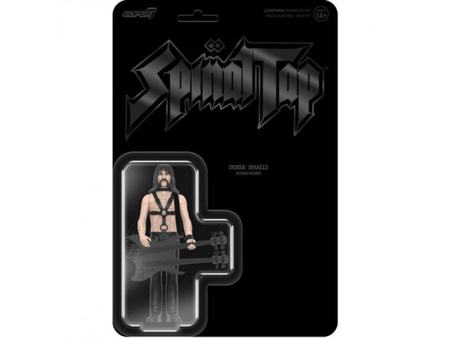 Super7 Spinal Tap ReAction Figures Wv2 Derek Smalls (None More Black) - RE-SPTP-08209