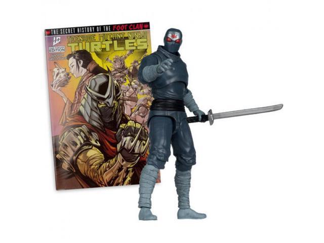 McFarlane Toys Teenage Mutant Ninja Turtles Page Punchers Foot Soldier 5in Action Figure with Comic - 11338