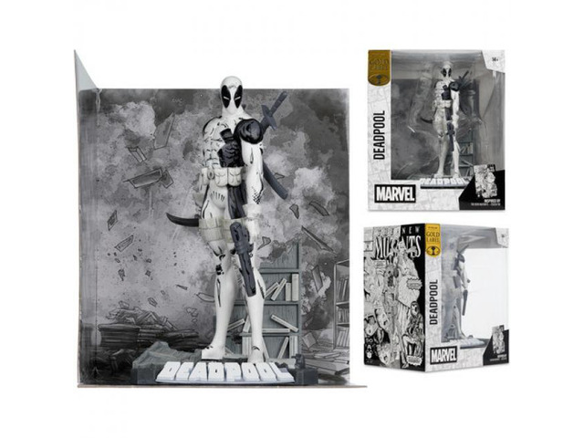 McFarlane Toys Gold Label The New Mutants #98 Marvel Collection 1:10 Deadpool Line Art Statue - 14833
