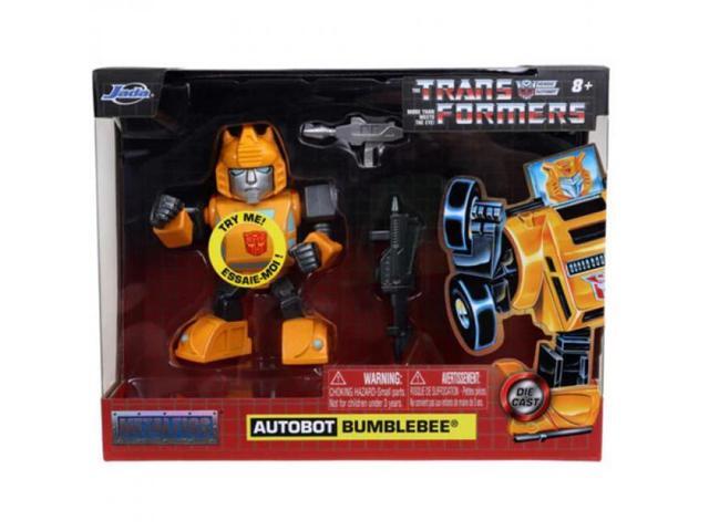 Jada Toys - Transformers - Metalfigs - 4 Inch G1 Bumblebee with Lights and Accessories - 31399