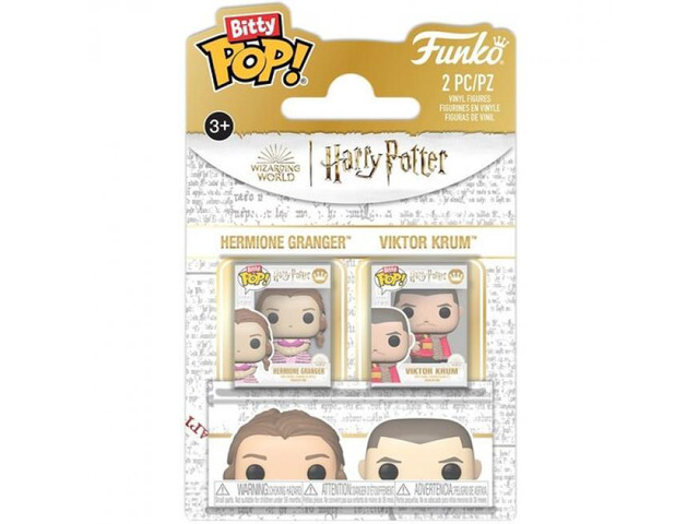 Funko Bitty POP: Harry Potter and the Goblet of Fire 2-Pack - Hermione & Krum