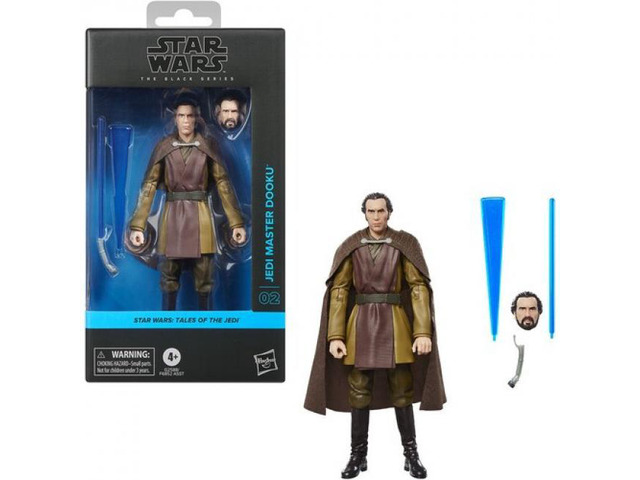 Star Wars: Tales of the Jedi Black Series Jedi Master Dooku Action Figure Star Wars: Tales of the Jedi Black Series Jedi Master Dooku Action Figure