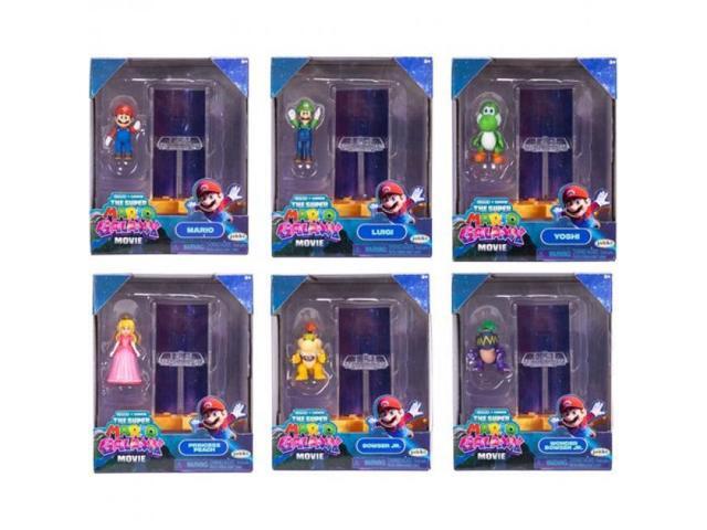 Super Mario Galaxy Movie - Mini-figures with Star Launcher Accessory 12pc Wave 1 Assortment