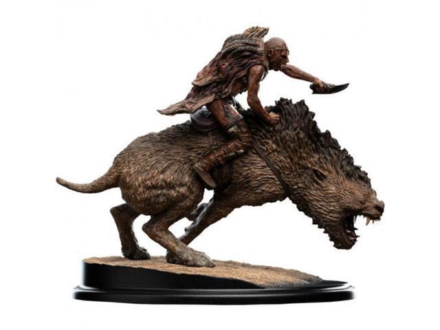 Weta Workshop Polystone The Lord of the Rings Trilogy Sharku on Warg Miniature Statue - 86-01-04752
