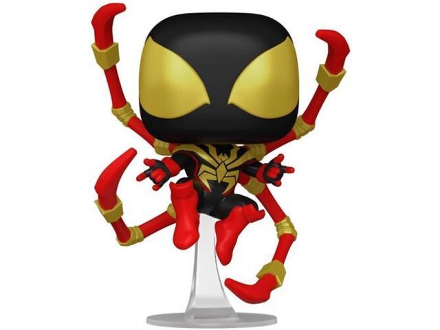 Funko POP! MARVEL: Spider-Man Comics- Miles Iron Spider (Styles May Vary)