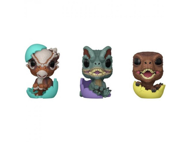 Funko Pocket POP! Egg: Jurassic World Spring, 3-Pack, Dinos