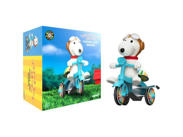 Super7 Peanuts Super Cycles Flying Ace - ST-PNUT-11415