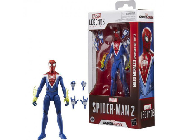 Hasbro Spider-Man 2 - Marvel Legends: Gamerverse - Miles Morales Upgraded Suit Action Figure - G08355X00