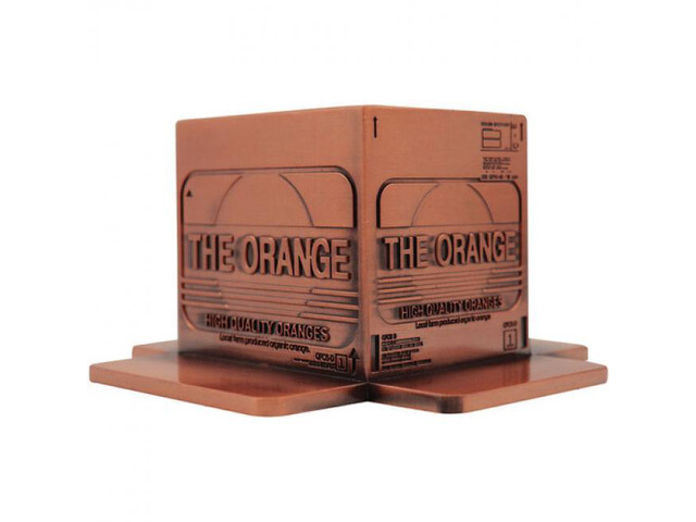MGS 2 - Replica Antique Gold Plated Cardboard Box