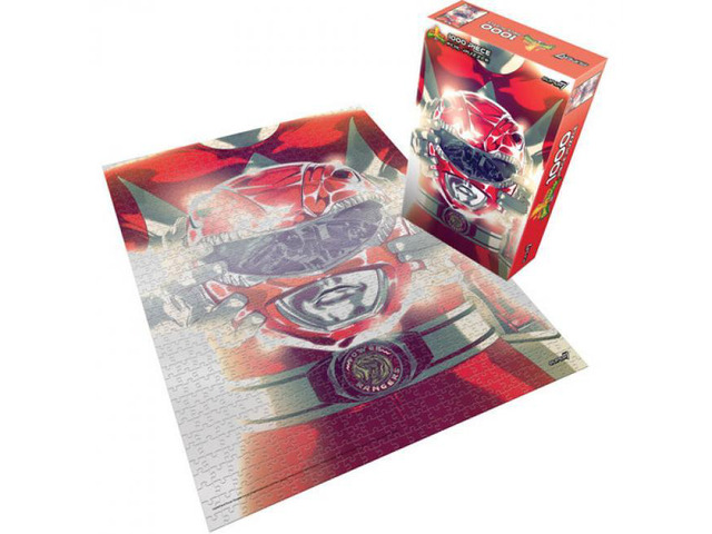 Super7 - Mighty Morphin Power Rangers - Red Ranger Foil Puzzle