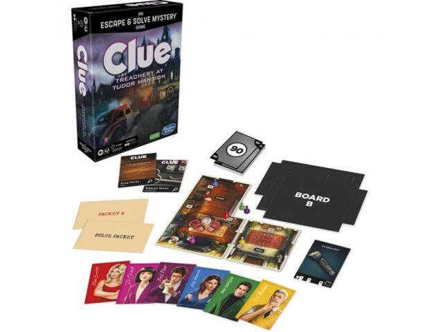 Hasbro Gaming - Clue Treachery at Tudor Mansion
