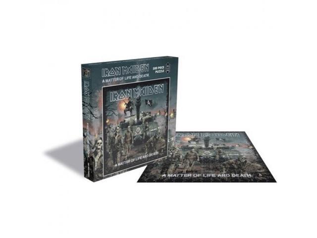 RockSaws - Iron Maiden A Matter Of Life & Death (500 Piece Jigsaw Puzzle)