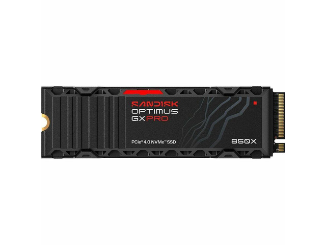 SANDISK 8TB Optimus GX PRO 850X PCIe 4.0 x4 M.2 2280 NVMe SSD with Heatsink - SDSP81800TAH-000E0