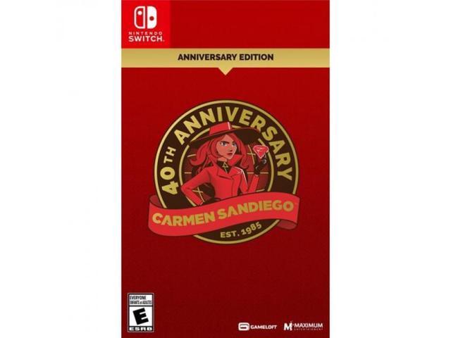 Carmen Sandiego 40th Anniversary Edition for Nintendo Switch