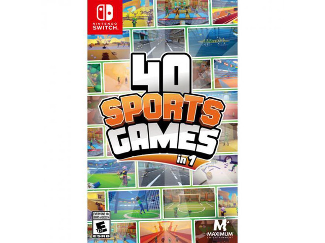 40 Sports Games In 1 for Nintendo Switch