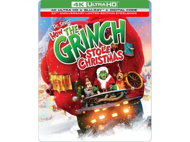 Dr. Seuss' How the Grinch Stole Christmas (25th Anniversary Edition) (Steelbook)