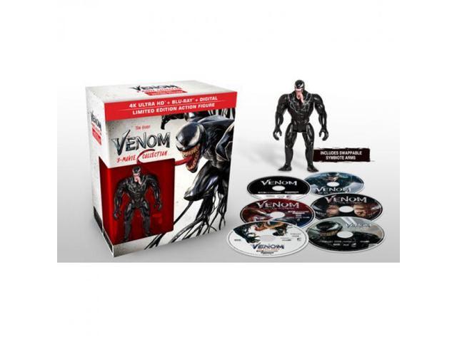 Venom: 3-Movie Collection With Limited Edition Collectible Action Figure (4K/UHD) Venom: 3-Movie Collection With Limited Edition Collectible Action Figure (4K/UHD)