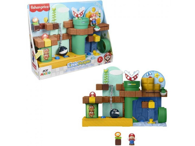 Fisher Price - Little People My Mario Mario's Adventure Playset