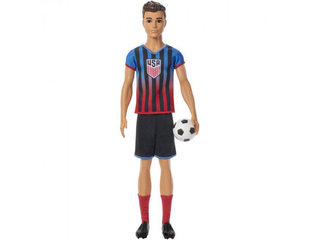 Mattel Barbie Careers Soccer USSF Soccer Ken Doll - JMX50