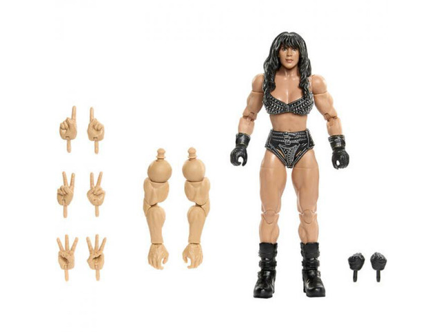 Mattel WWE Elite Collection 6' Summerslam Chyna Action Figure with Jesse Ventura Build-A-Figure Part