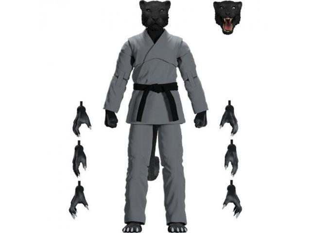 Jiu Jitsu Combat Creatures - Paulo The Panther Action Figure - Gray Gi