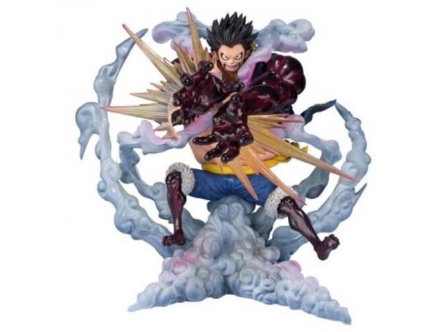 Tamashii Nations - One Piece - FiguartsZERO: Extra Battle - Luffy Gear 4 Leo Bazooka Figure