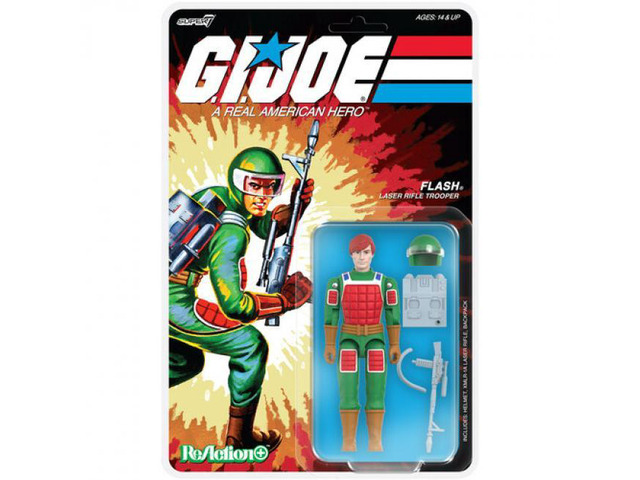 Super7 G. I. Joe ReAction+ Wv7 Flash (Comic) - OR-GIJO-10245