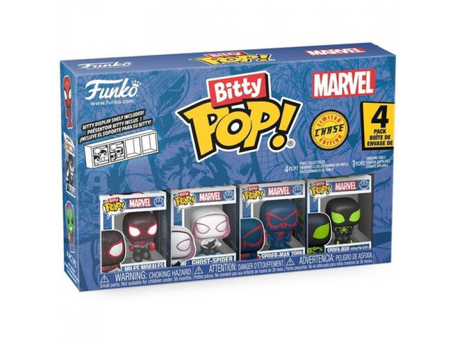 Funko Bitty POP!: Spider-Man - Miles Morales 4-Pack