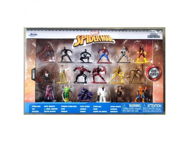 Jada Toys - Marvel - Nano MetalFigs - 1.65' Diecast Figure 18-Pack Wave 9 Spider-Man