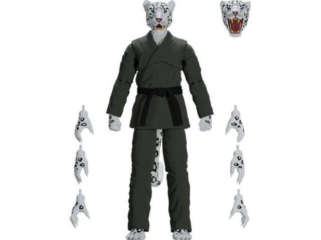 Jiu Jitsu Combat Creatures - Shadow The Snow Leopard Action Figure - Green Gi