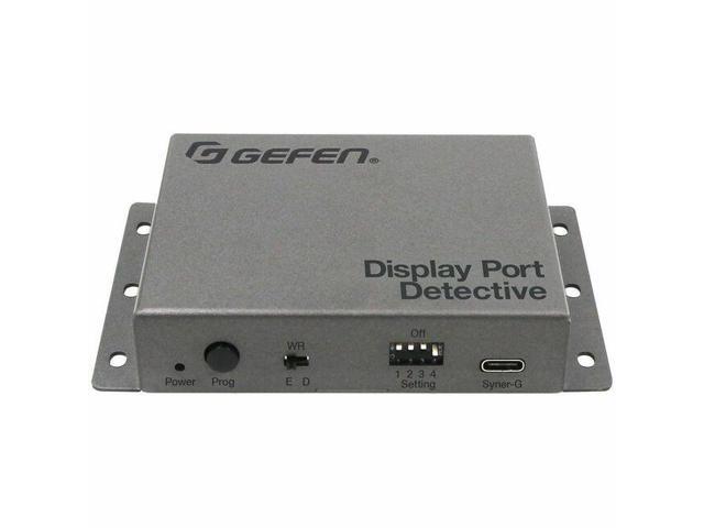 Gefen DisplayPort EDID Detective with EDID Control & 8K Support (GF-EDD-DP) - Functions: Video Capturing - 4320p, 2160p - 7680 x 4320 - 8K, 4K -.